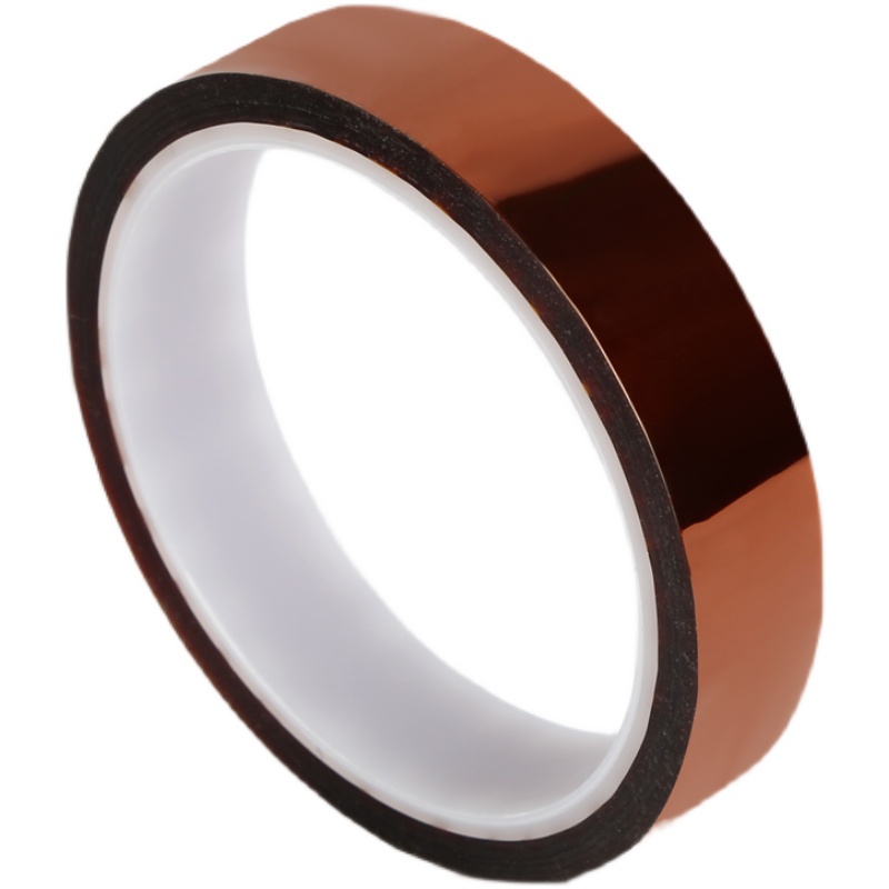 金手指高温胶带耐高温胶纸PI聚酰亚胺胶带线路板防焊茶色绝缘胶带