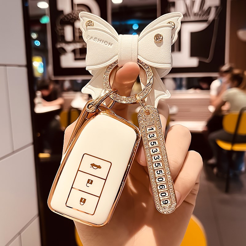 适用雷克萨斯钥匙套ES200/RX300/NX260扣ES300h壳LS/UX260h包男女