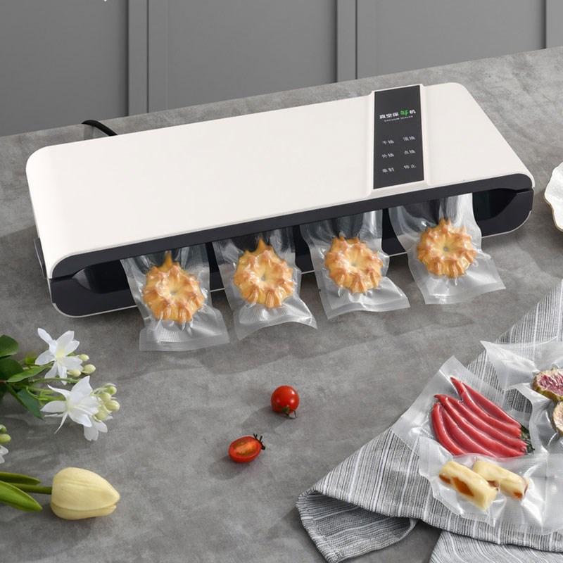 全自动食品真空封口机家用真空保鲜密封机小型抽真空机纹路真空袋