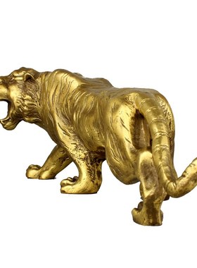 纯铜老虎摆件铜虎办公室装饰工艺礼品神虎铜上山虎生肖虎摆件