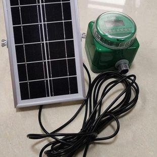 太阳能自动浇花器浇水定时器手机远程户外喷淋喷水控制电磁阀设备