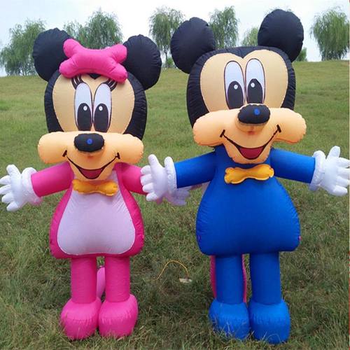 充气米奇卡通模型米妮人