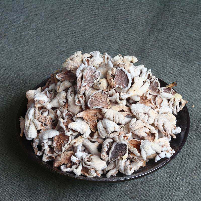 云南德宏白参菌干货 农家自晒特产50克裂褶菌白花白参沙参树花
