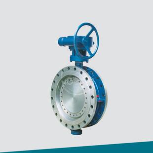 硬密封三偏心法兰蜗轮蝶阀D343H DN600多偏心大口径阀门 16C