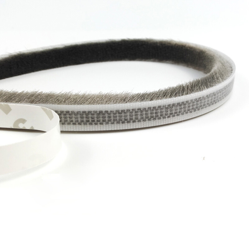 墨斗鱼门窗密封毛刷条防盗门窗窗户玻璃拉门密封条防虫防风