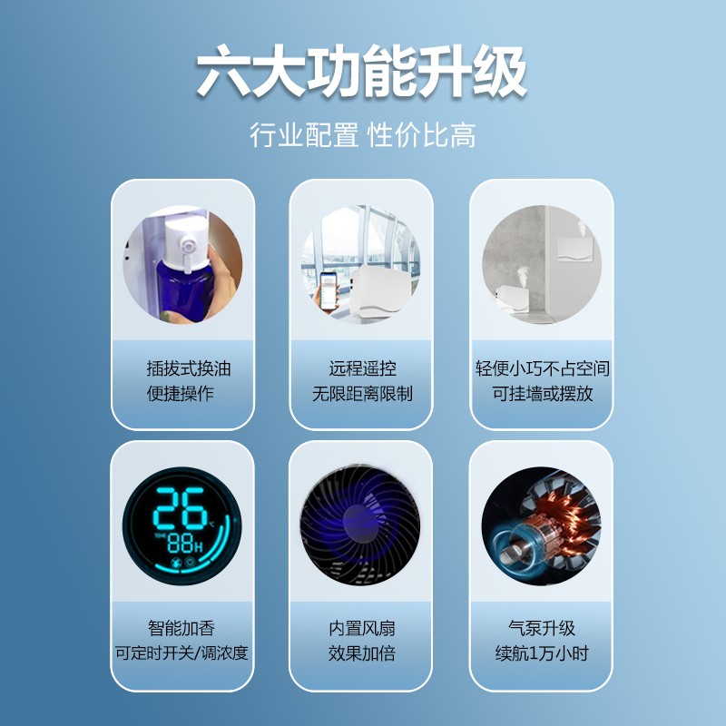 加香酒店扩香酒吧空气香氛售楼中心香薰网吧喷香扩香