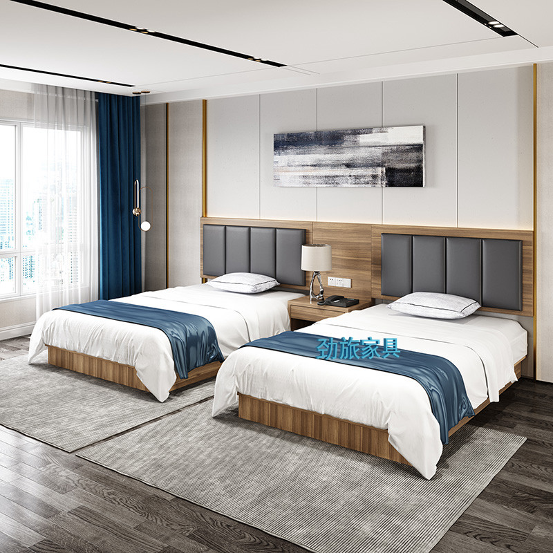 宾馆床酒店家具定制厂家标间单间全公寓民宿单床床出租房家具,商业/办公家具,酒店单间/标间/成套家具,淘宝优惠券,粉丝福利购,淘宝优惠卷