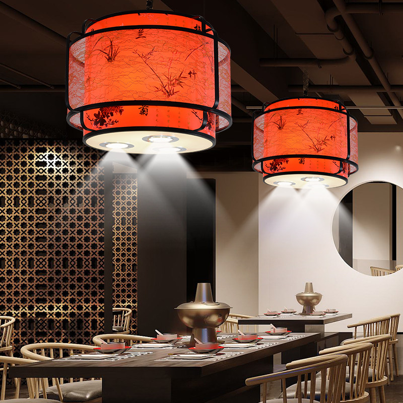 中式古典铁艺吊灯火锅店饭店酒店餐饮带古风复古国朝灯笼,家装灯饰光源,酒店/宴会厅/餐饮吊灯,淘宝优惠券,粉丝福利购,淘宝优惠卷