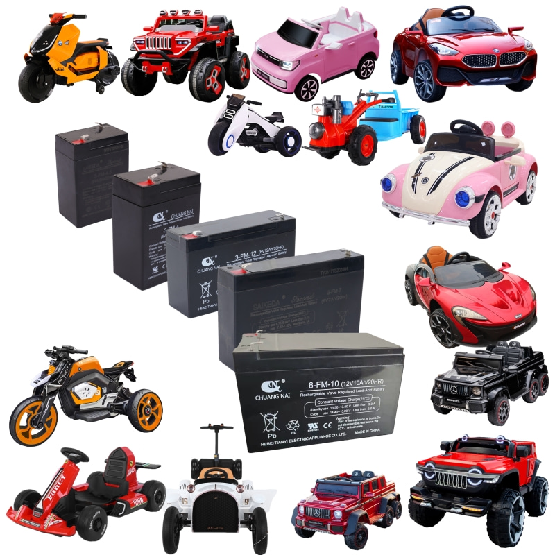 贝多奇电动拖拉机电瓶6V4/4.5AH/7ah12V伏儿童摩托汽车通用蓄电池