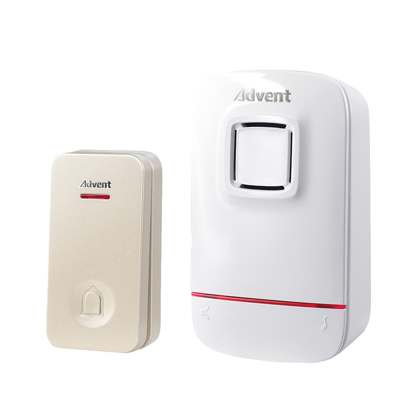 海得曼防水自发电门铃无线家用用电池远距离电子遥控一拖一拖二