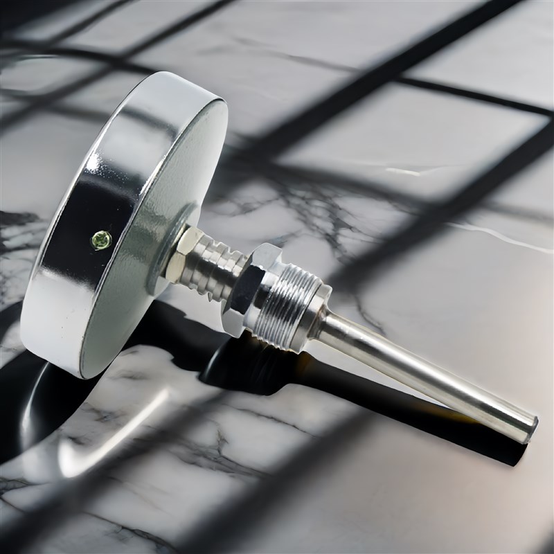 秦仪金属温度计W-轴向型工业管道测温 西安自动化仪表一厂