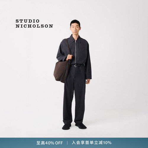 【奢享特惠】STUDIO NICHOLSON FOLA男士夹克短外套