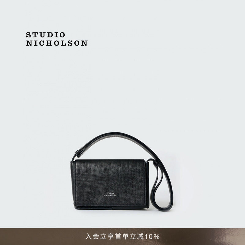 STUDIO NICHOLSON中性MESHI手提包单肩斜挎包女包小包图片