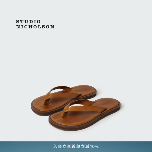 【春夏新品】STUDIO NICHOLSON女士CURREN拖鞋凉鞋人字拖