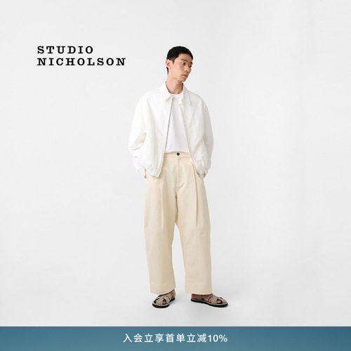 【经典甄选】STUDIO NICHOLSON男士BRIC LOGO短袖T恤