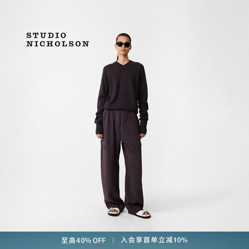 【奢享特惠】STUDIO NICHOLSON女士CAPEL长裤
