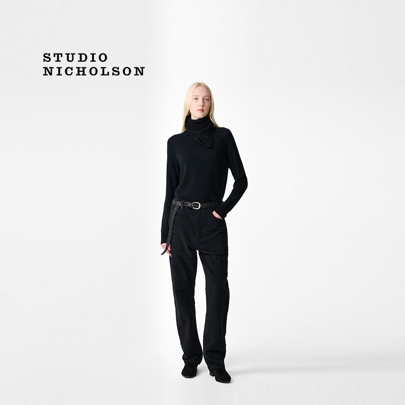 【秋冬新品】STUDIO NICHOLSON女士羊毛LOENNE修身毛衣图片