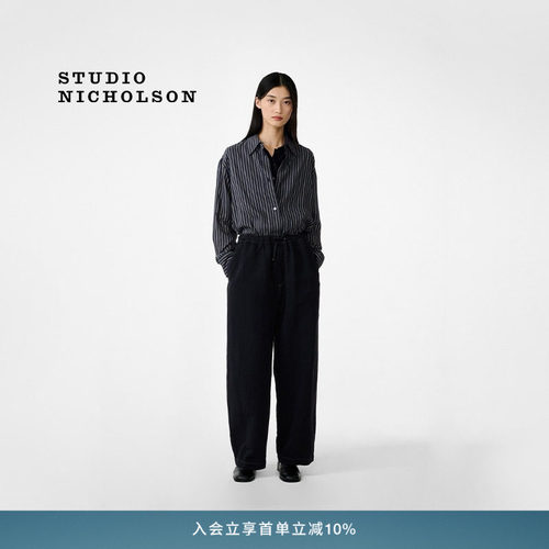 STUDIO NICHOLSON  ROUEN女士条纹衬衫
