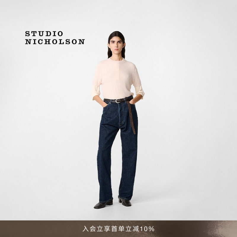 STUDIO NICHOLSON SEREN女士短袖T恤衫上衣图片