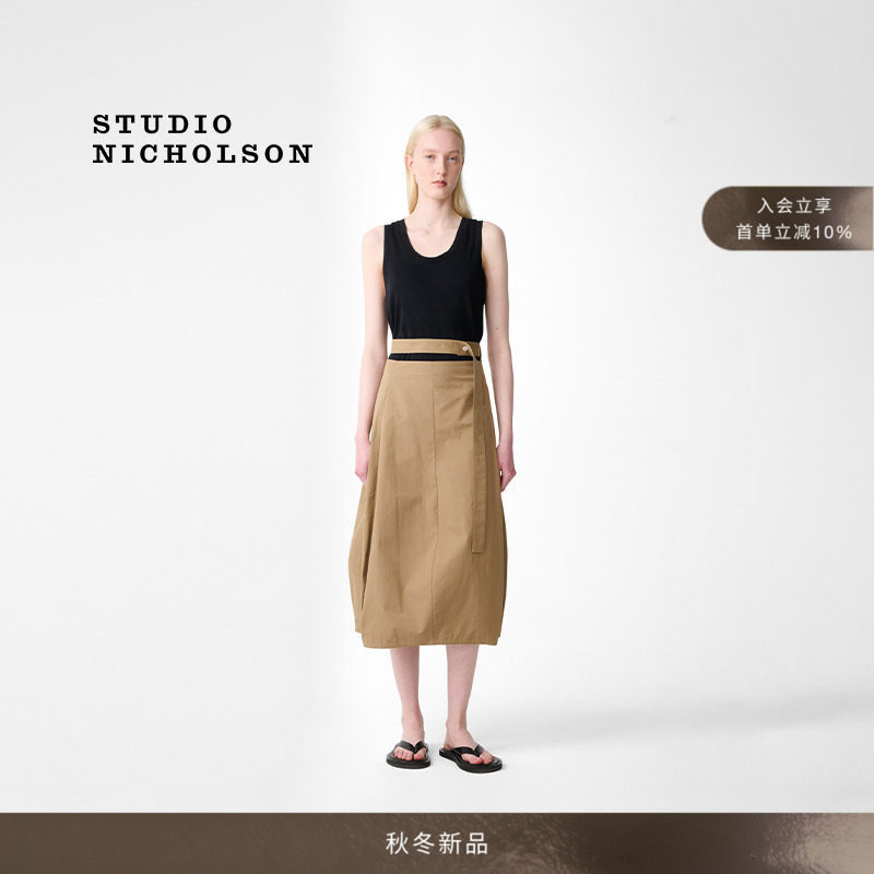 STUDIO NICHOLSON女士VOTAN圆领背心图片