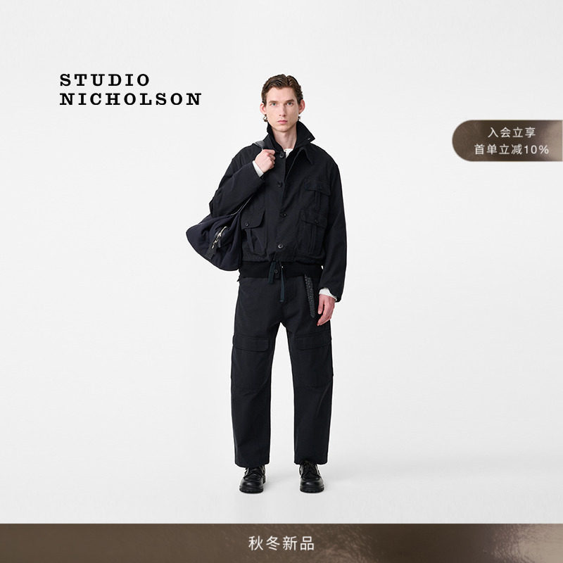 【秋冬新品】STUDIO NICHOLSON男士棉质TIVOLI工装夹克图片