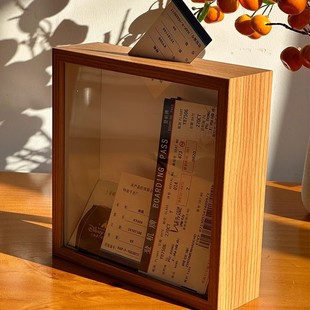 火车票演唱会景区门票电影票旅行车票记录票根相框收纳收集收藏