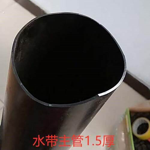农用农田软管高压水管灌溉黑色加厚主管滴灌带灌溉水带管滴管无孔