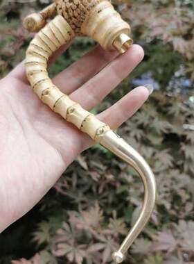 毕节大方传统老式竹根一湾竹根老巴斗(随机款式)