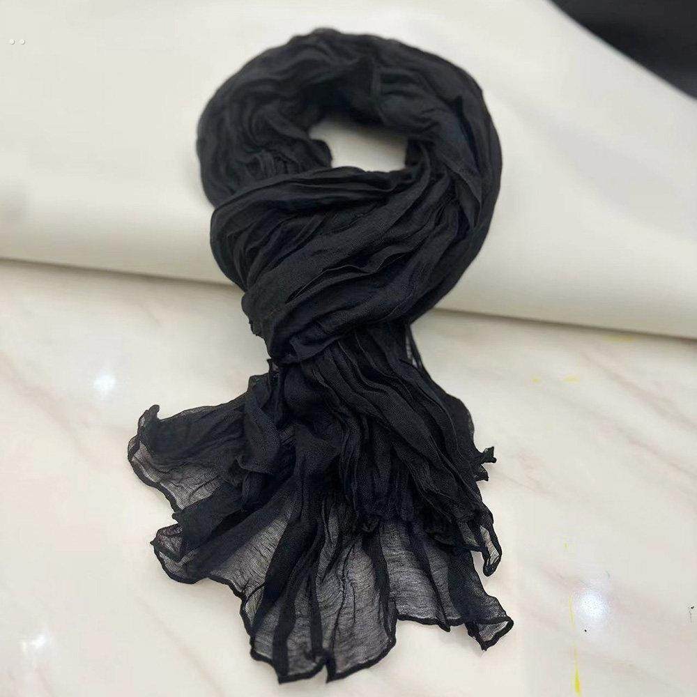 纯色棉麻围巾自然褶皱文艺范女薄披肩秋冬怀旧色纱巾休闲披肩两用,服饰配件/皮带/帽子/围巾,围巾/丝巾/披肩,淘宝优惠券,粉丝福利购,淘宝优惠卷