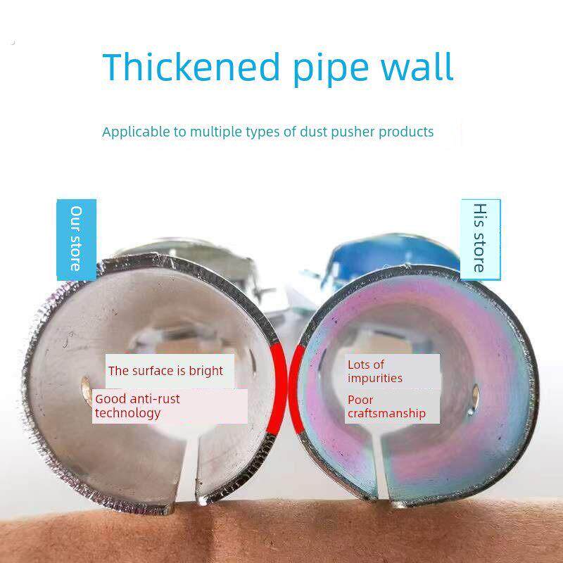 双弹簧尘推不锈钢夹头通用拖把夹平拖把杆配件拖把拖把拖把零