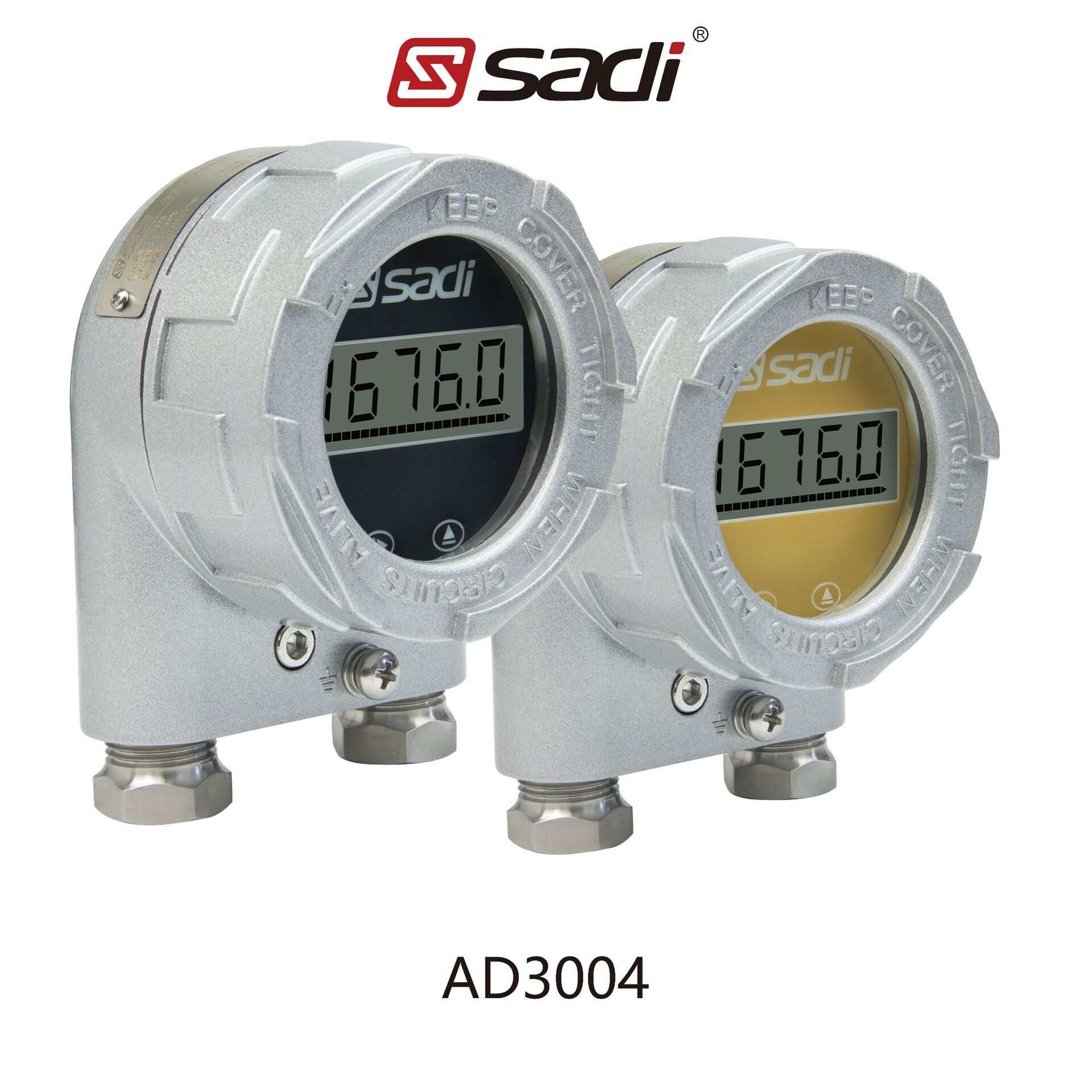 AD3004FA型智能回路供电显示仪/数显仪表/LCD数码管显示/罐旁显示
