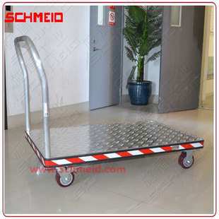 900Kg铝制手推车 1220台车 Schmeid施盾PU轮铝合金物流手推车 760