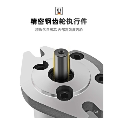 HGP-1A-F6R高压齿轮泵HGP-1A-F4R/F2R/F8R/F1R/F5R/F3R液压齿轮泵