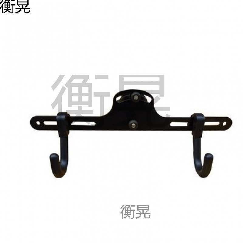 自行车顶天立地柱挂钩停车架铝合金柱型管挂钩挂车架子公路山地
