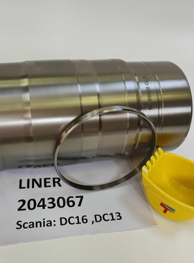 适用斯堪尼亚DC16 DC13发动机缸套2043067 2254875 2577136
