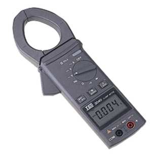 1000 TES3040交流钳形表AC400 泰仕TES 3040H交流钩表