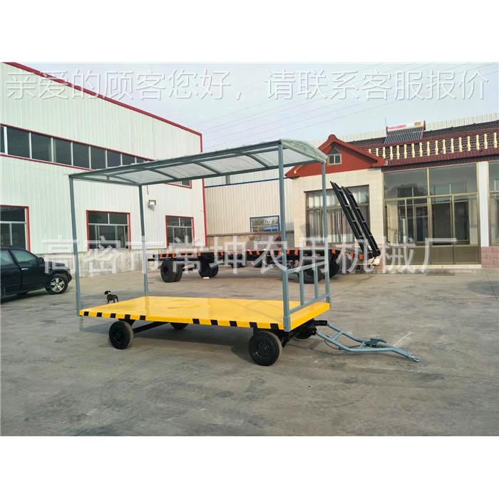 厂家供应SAS1拖.5吨雨棚 拖车物流专 用车 实心胎车