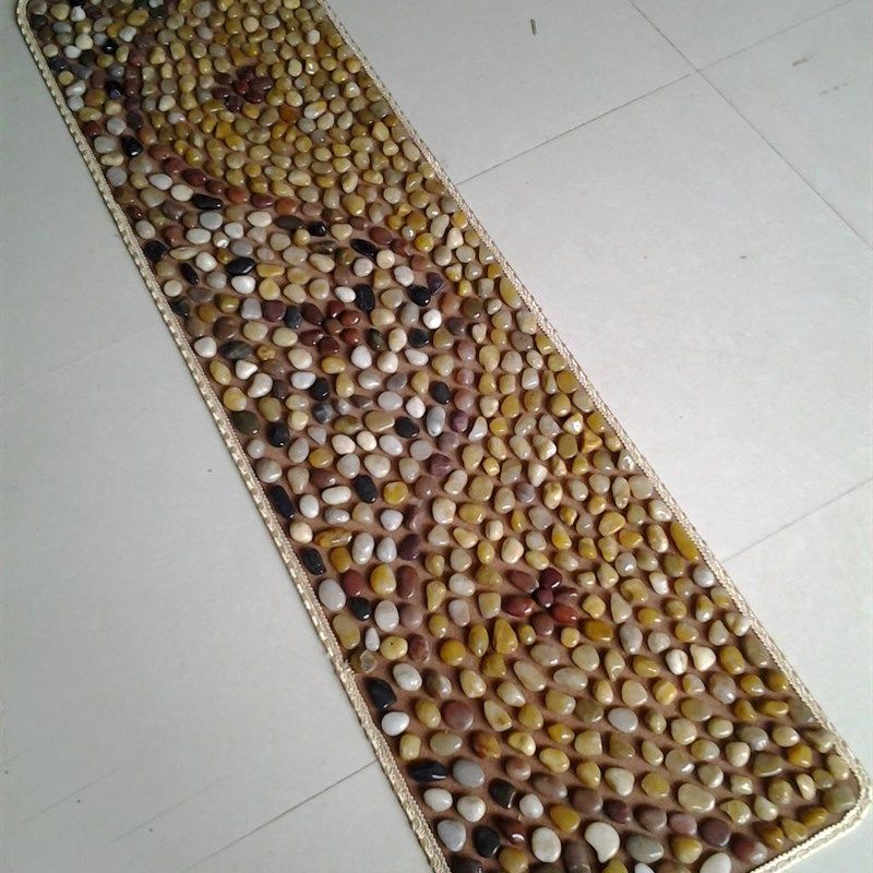 天然指压板雨花石鹅卵石足底按摩垫健康步道石子路按摩器40*150CM,个人护理/保健/按摩器材,足部按摩走毯,淘宝优惠券,粉丝福利购,淘宝优惠卷