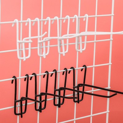 网片网格挂钩饰品挂钩展示架铁线网格展示小商品店服装店挂钩上墙