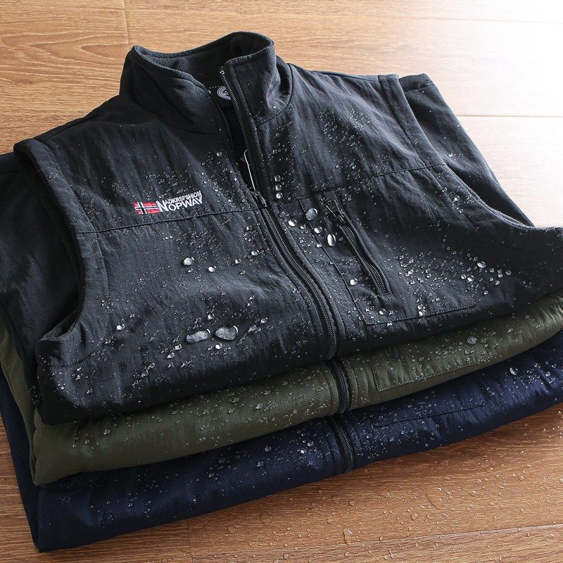 北欧户外猛货 秋冬男士防风防泼水加绒加厚保暖立领休闲马甲 背心,男装,常规马甲,淘宝优惠券,粉丝福利购,淘宝优惠卷