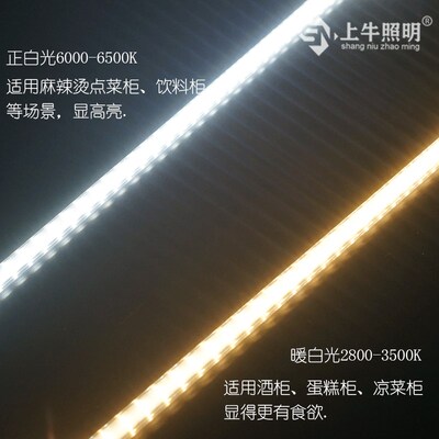 220V小吃点菜柜蛋糕柜风幕柜冰箱冷柜厨柜展示柜麻辣烫LED灯条带