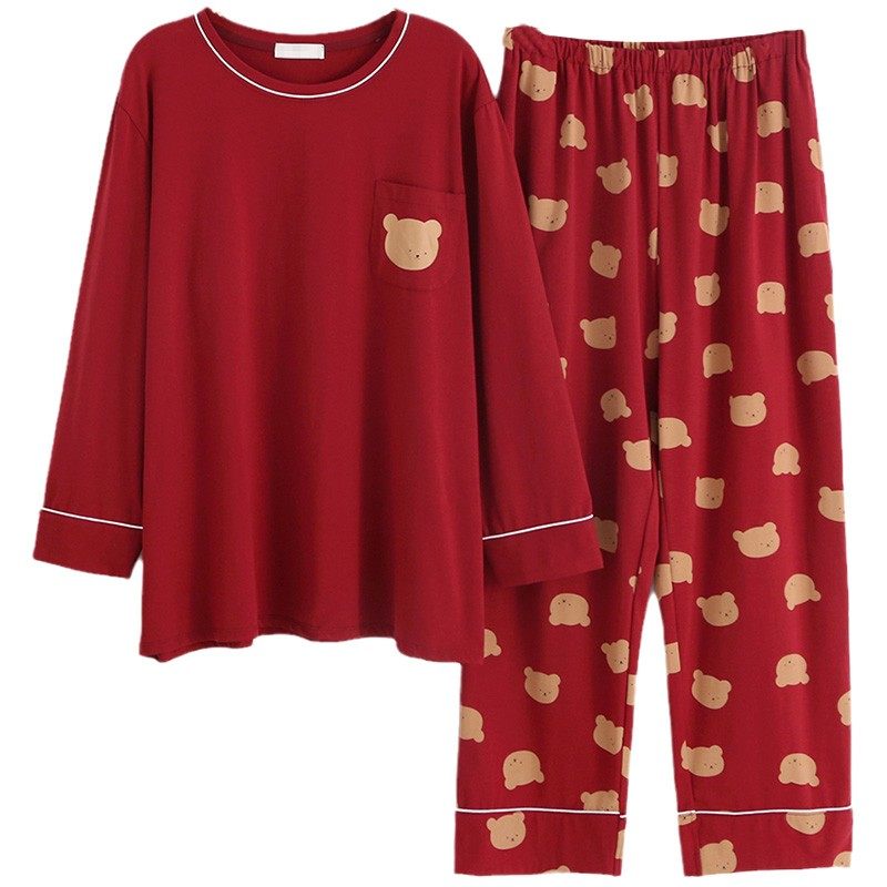 大码孕妇睡衣春秋纯棉红色加肥裤子可调节家居服套装女200斤胖mm,女士内衣/男士内衣/家居服,睡衣/家居服套装,淘宝优惠券,粉丝福利购,淘宝优惠卷