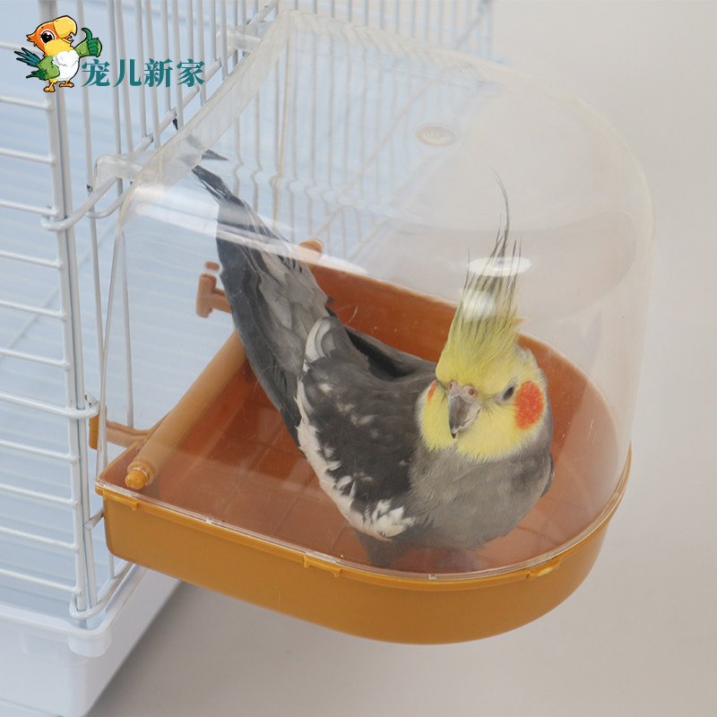 鹦鹉洗澡盆 鸟沐浴盆 虎皮牡丹玄凤中型鸟类用品鸟笼配件洗澡盆,宠物/宠物食品及用品,鸟用洗澡盒/器,淘宝优惠券,粉丝福利购,淘宝优惠卷