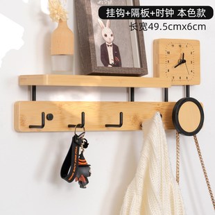 玄关挂钩置物架创意入户进门口钥匙衣服挂衣O架壁挂墙上墙壁衣帽