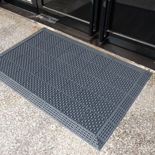 酒店门口地垫进门塑料脚垫入户门前地毯室外防滑S橡胶欢迎光临门