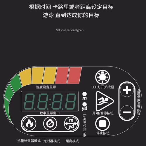 Bestway游泳池冲浪机逆流训练推水无边际游泳池家用跑步机推进器