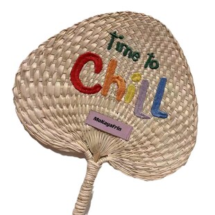 手摇扇子 葵扇粽叶刺绣芭蕉扇夏季 网红爆款 蒲扇手工编织老式