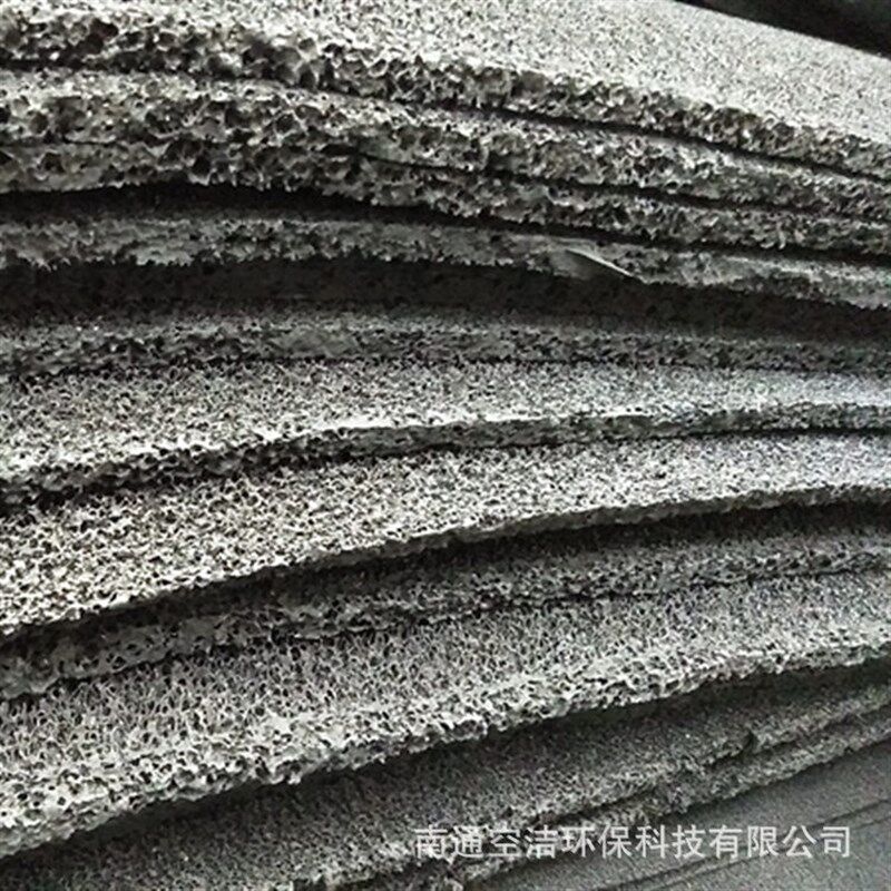 15mm厚喷漆房防去除油漆味  活性炭聚氨酯海绵滤网鱼缸过滤棉
