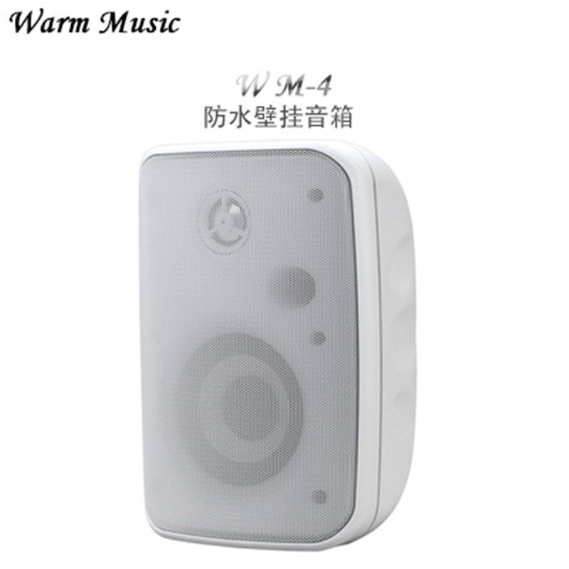 高保真室内卫生间防潮壁挂式音箱家用店铺别墅定阻挂墙音挂壁式喇