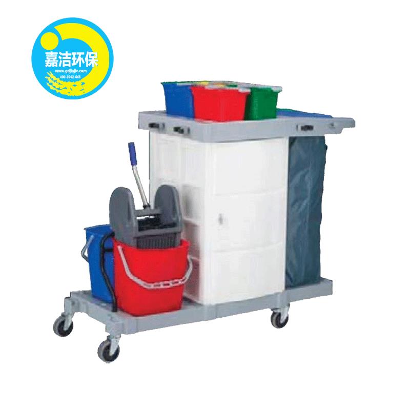 清仓处理-多功能清洁服务车保洁工具车清洁手推车卫生小推车拖把